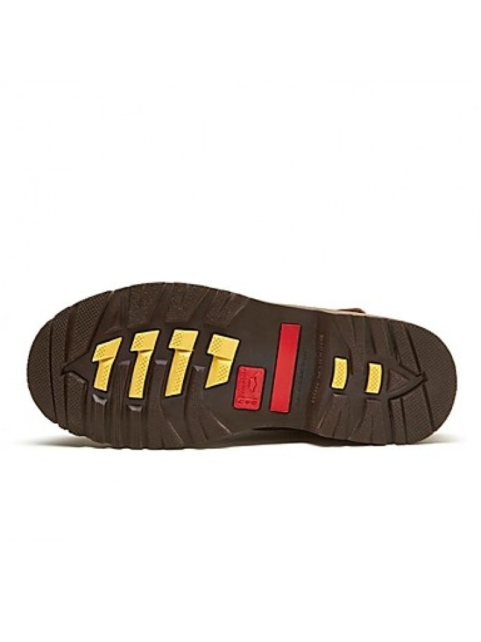 Shoes Outdoor / OfficeCareer / PartyEvening / Athletic / Casual Leather Boots Brown