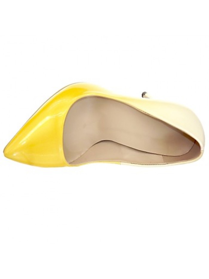 Women's Heels Spring / Summer / Fall Heels / Pointed Toe Synthetic / Patent Leather / LeatheretteWedding